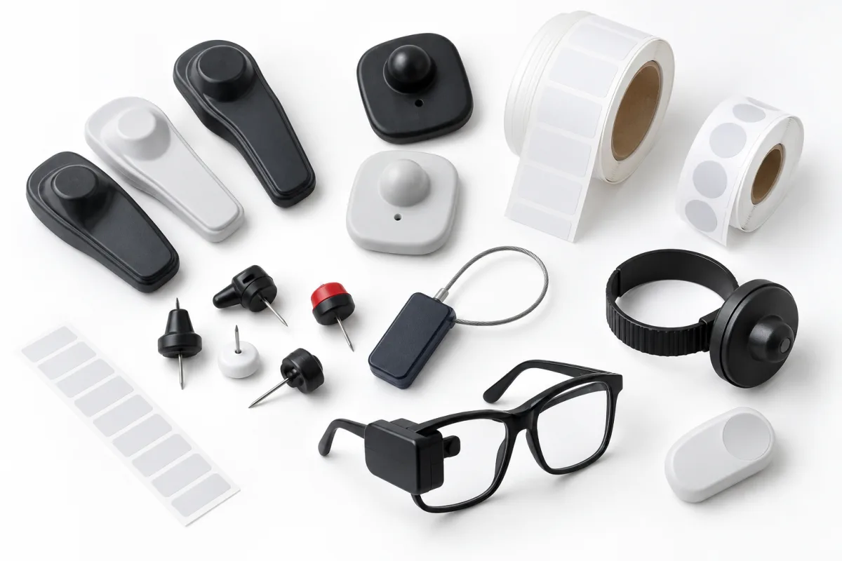 Imagen referencial de accesorios EAS